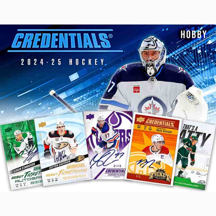 2025 UPPER DECK CREDENTIALS HOCKEY