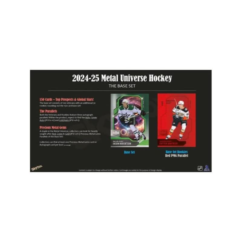 2025 UPPER DECK METAL UNIVERSE HOCKEY HOBBY