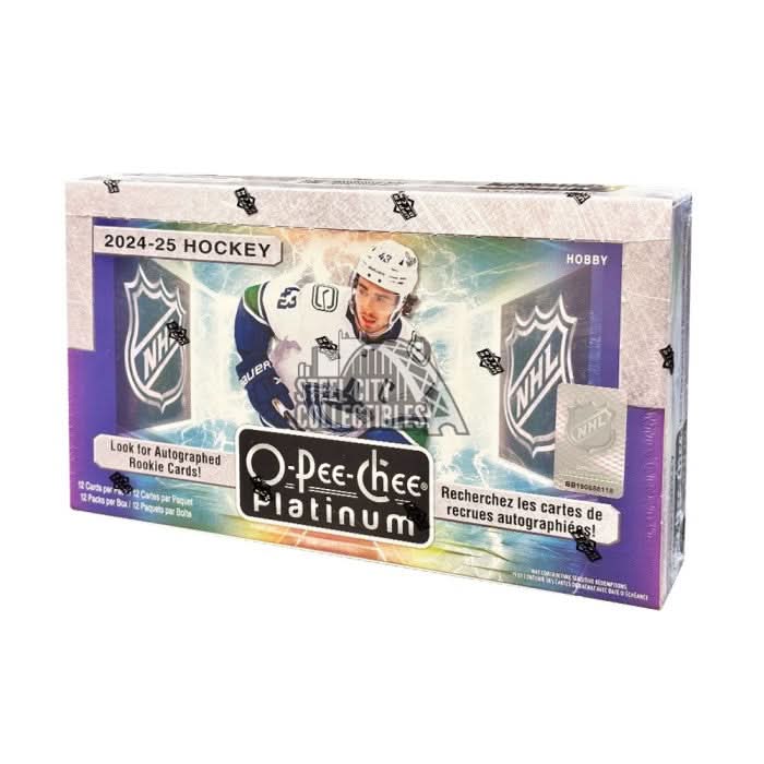 2025 UPPER DECK O-PEE-CHEE PLATINUM HOCKEY HOBBY