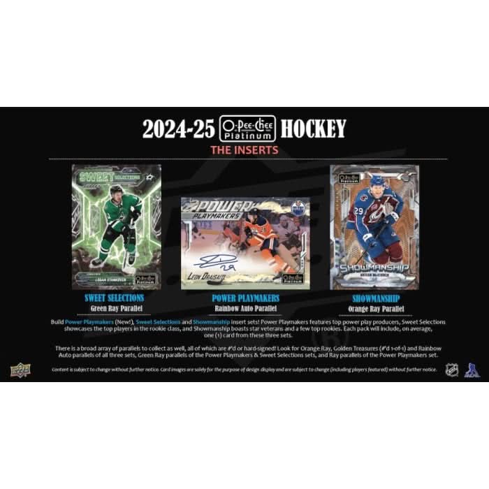 2025 UPPER DECK O-PEE-CHEE PLATINUM HOCKEY HOBBY