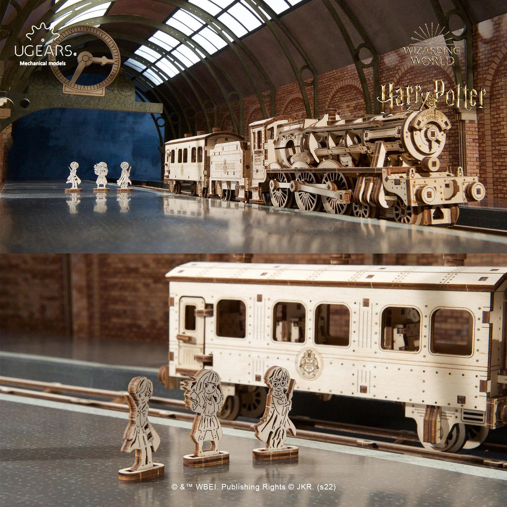 Harry Potter Hogwarts Express 3D Wooden Puzzle Mechanical Model Kit