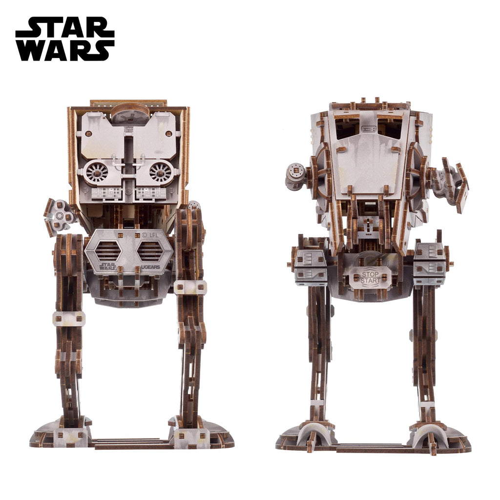 Star Wars AT-ST Walker 3D Wooden Puzzle Mechanical Model Kit