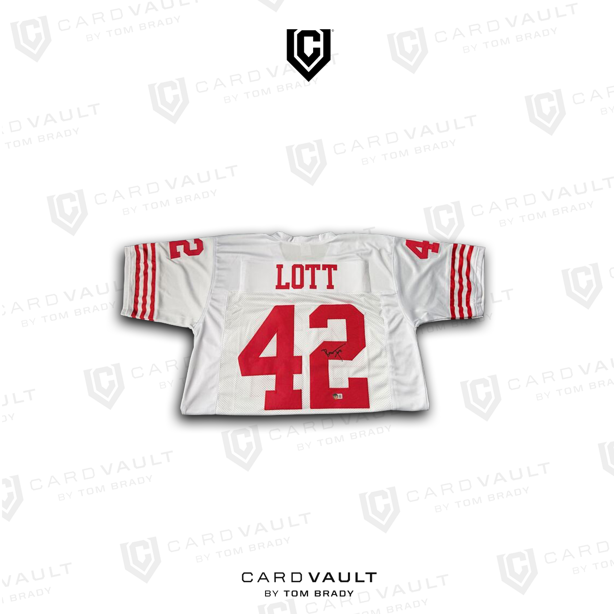 Ronnie Lott The Real Fanatics Authentic Autographed 49ers Jersey