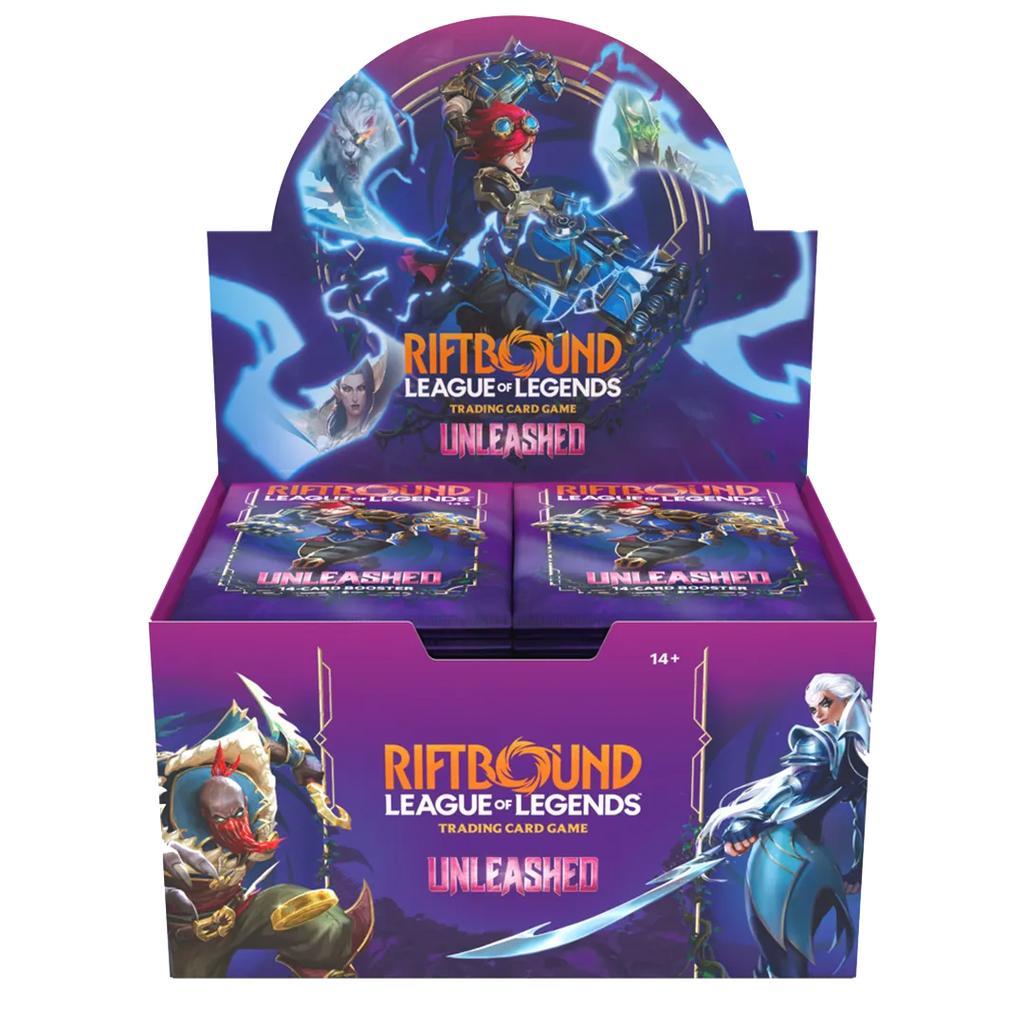 Riftbound: League of Legends TCG - Unleashed Booster Box Display