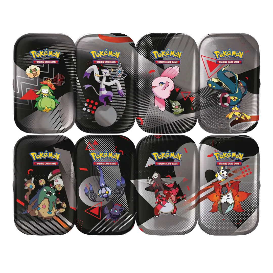 Unova Mini Tin Display [Set of 8]