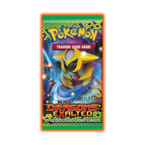 Dragons Exalted Black & White Booster Pack