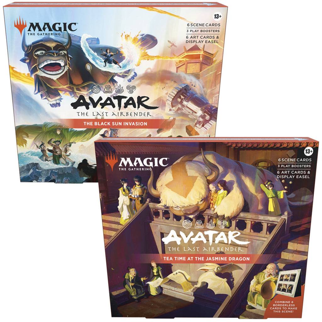 Magic The Gathering Avatar The Last Airbender Scene Box (Set of 2)