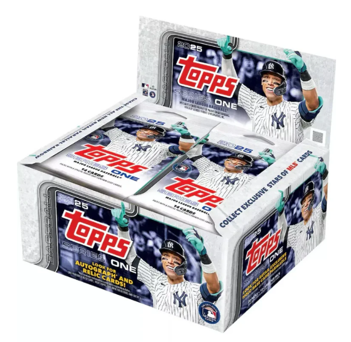 2025 Topps Baseball Series 1 Retail Box