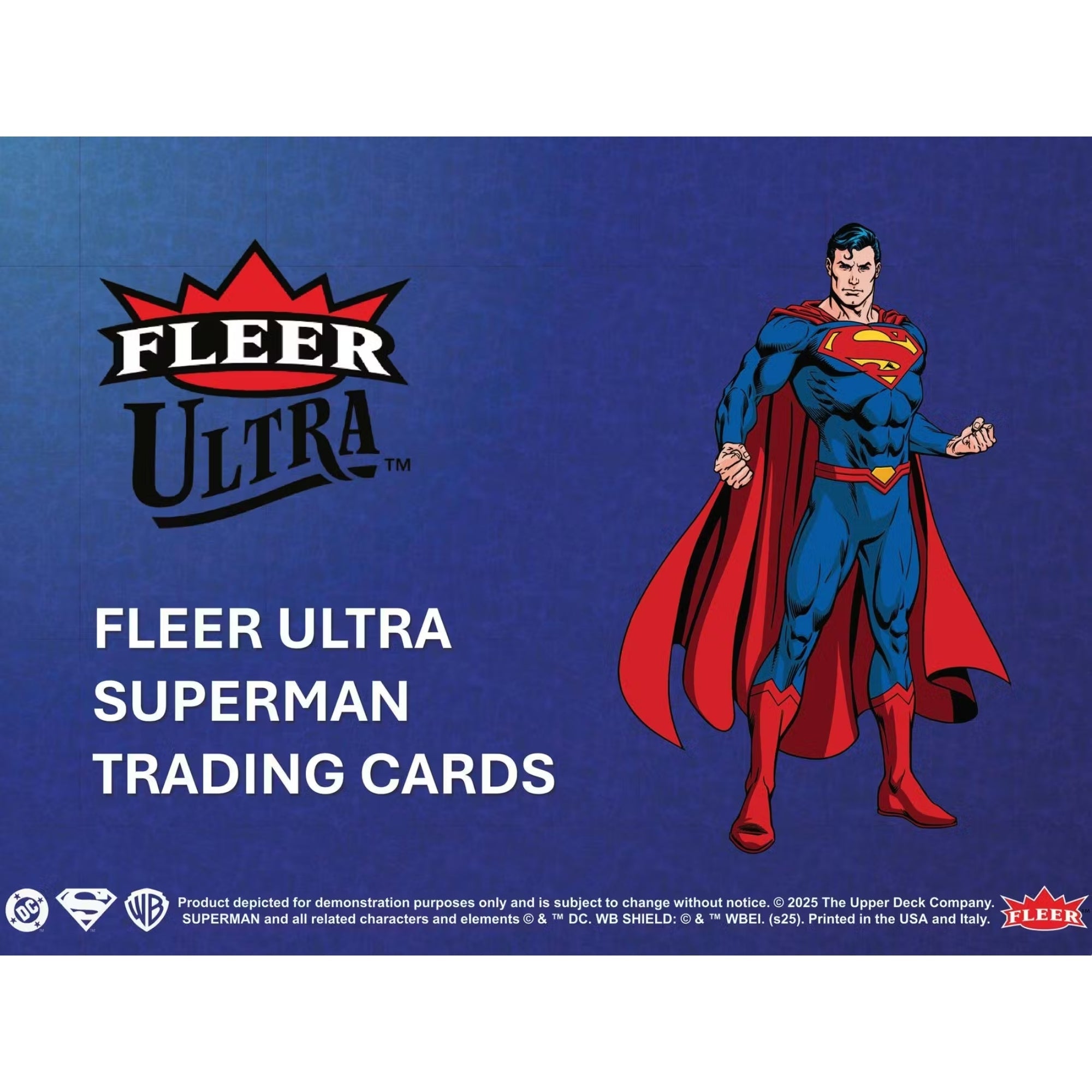 2025 Upper Deck Fleer Ultra Superman Blaster 20 Box Case