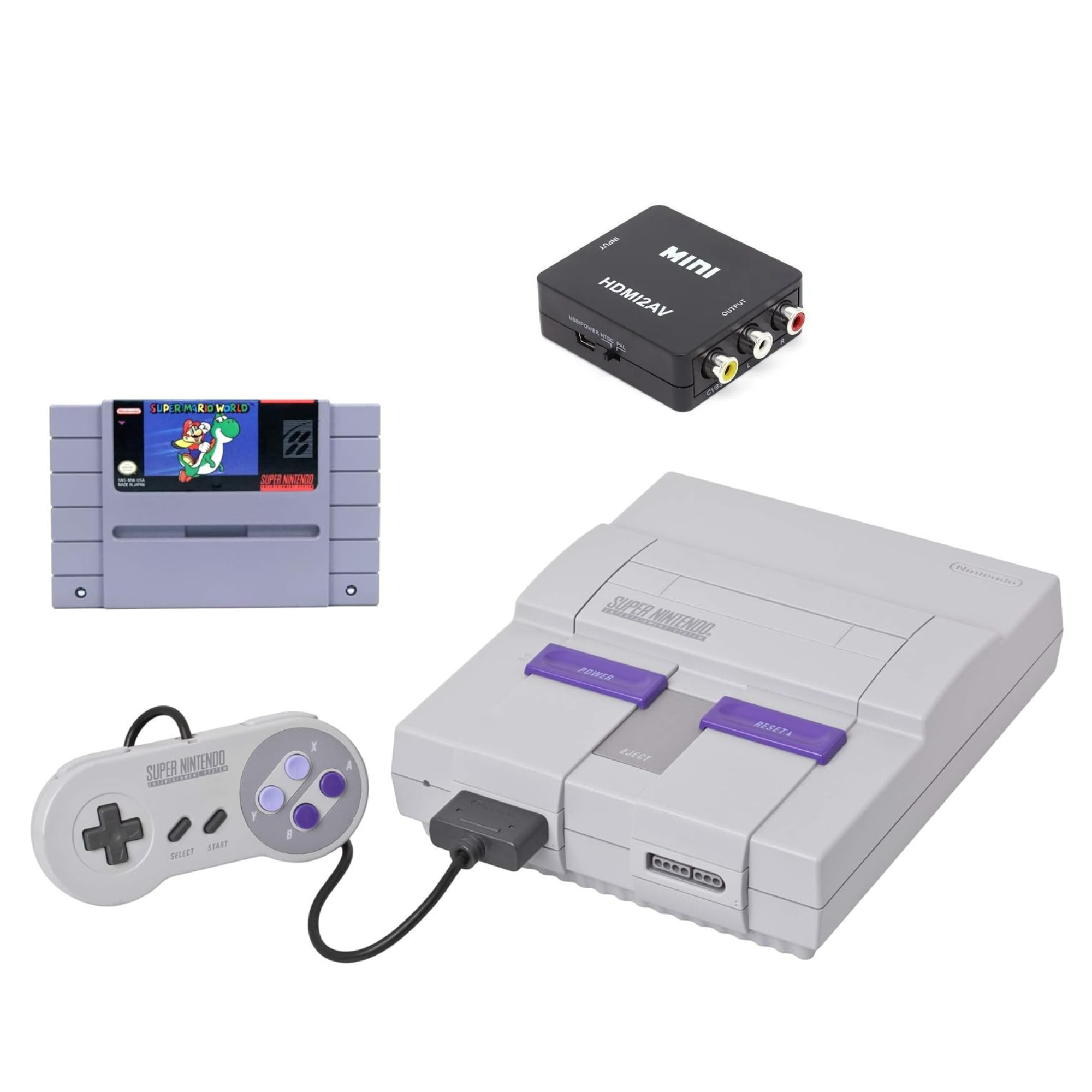 Super Mario World Pack - Super Nintendo (SNES)