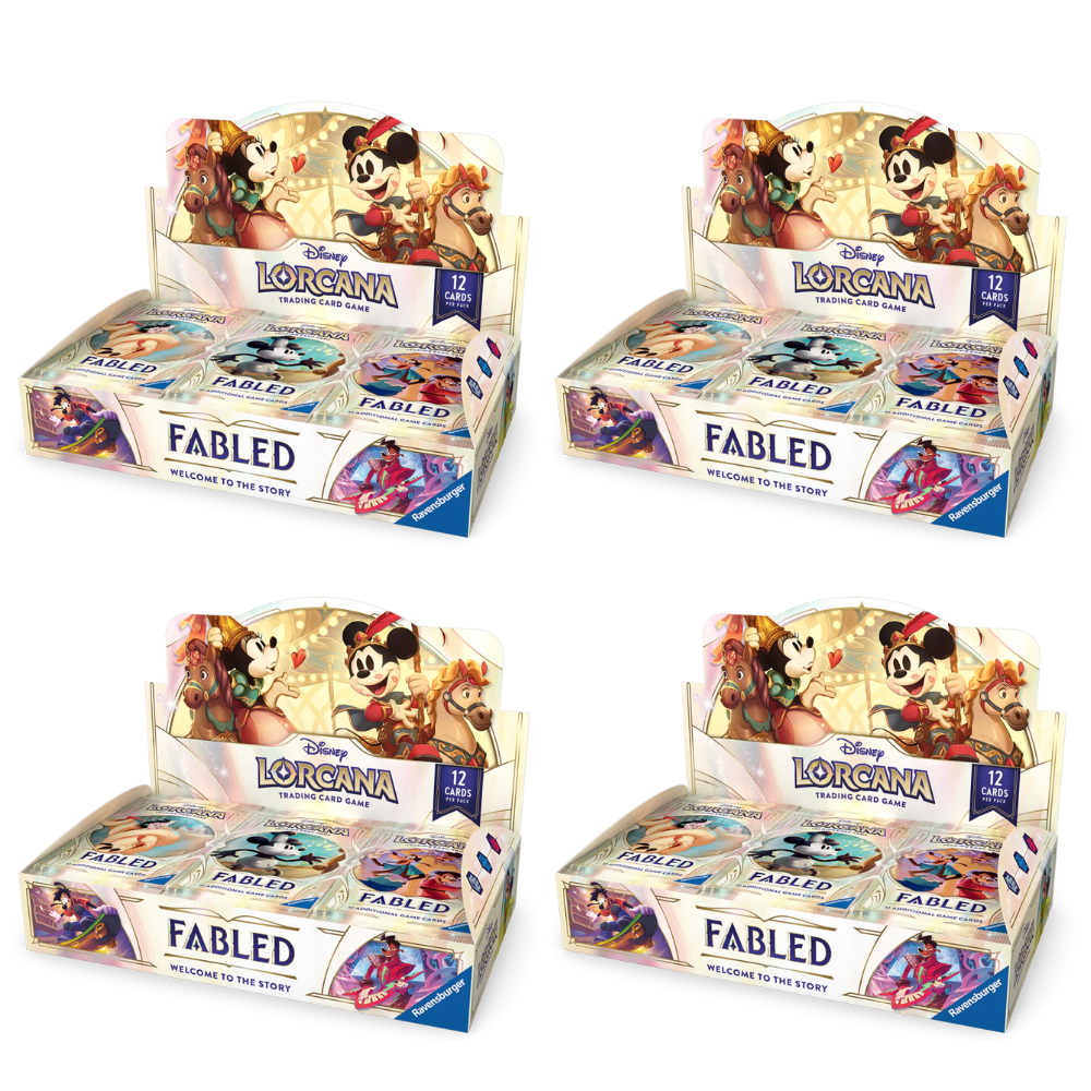 Disney Lorcana - Set 9 - Fabled Booster Box - Caisse de 4
