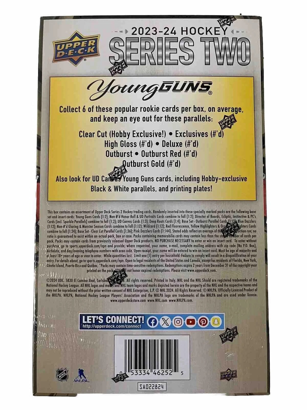 Upper Deck: 2023-2024 Series 2 Hockey Hobby Box