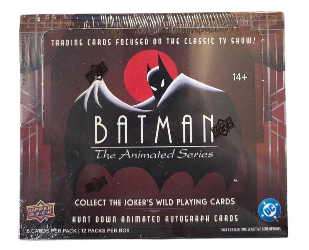 2026 Upper Deck Batman the Animated Series Hobby Box *Kontaktieren Sie uns für eine Bestellung*