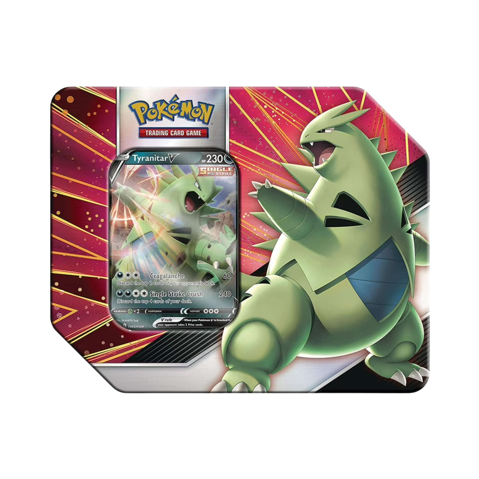 V Strikers Tin [Tyranitar V]