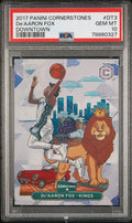 De'Aaron Fox 2017 Panini Cornerstones Downtown PSA 10