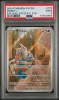 PSA 9 - 2024 POKEMON SVP EN-SV BLACK STAR PROMO #075 MIMIKYU PALDEAN FATES PC ETB