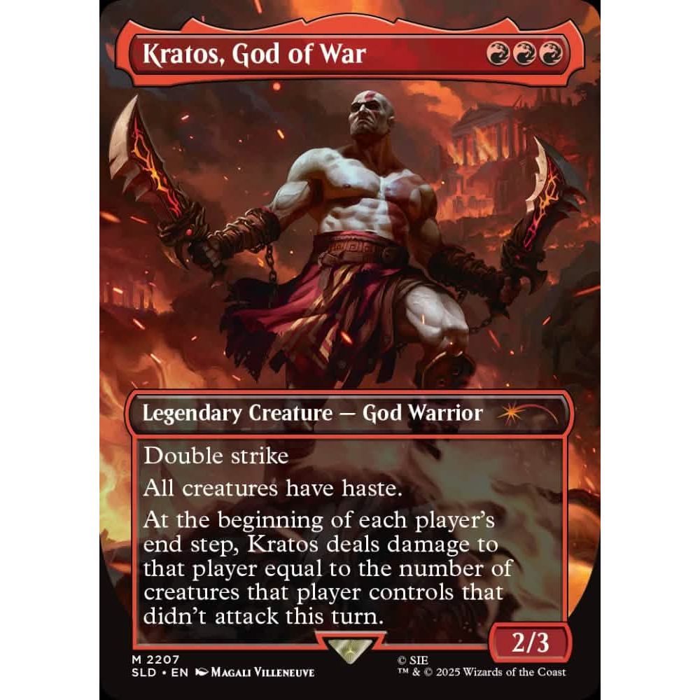 Magic: The Gathering - Secret Lair: Playstation: God of War: Vengence