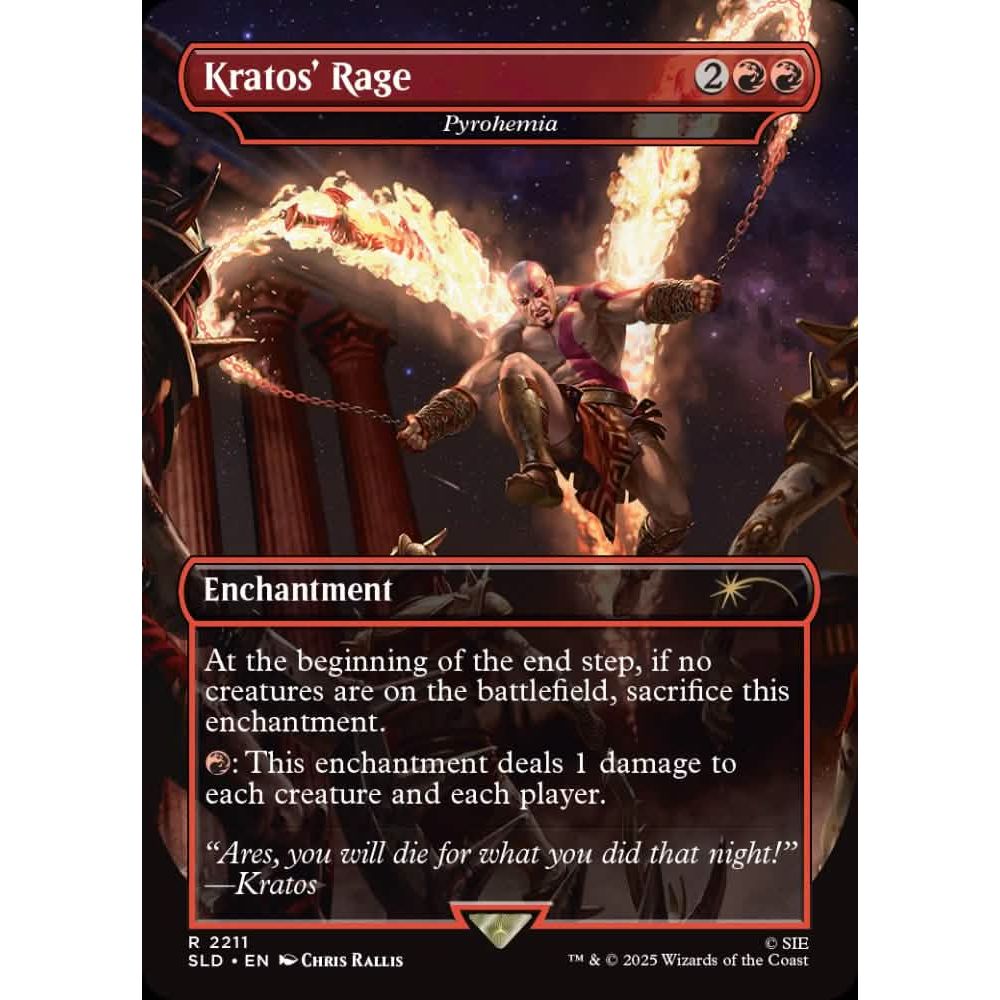 Magic: The Gathering - Secret Lair: Playstation: God of War: Vengence