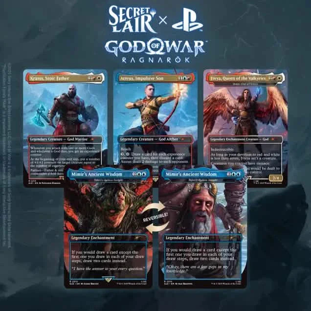 Magic: The Gathering - Secret Lair: Playstation: God of War: Redemption