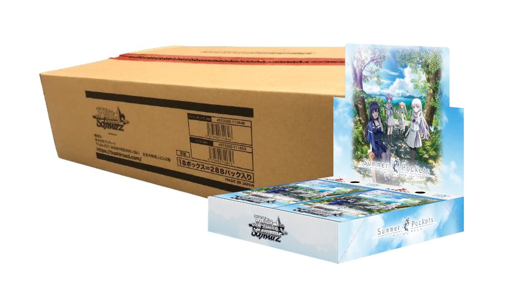Weiss Schwarz: TV Anime "Summer Pockets" (Japanese) [x12] Booster Sealed Case