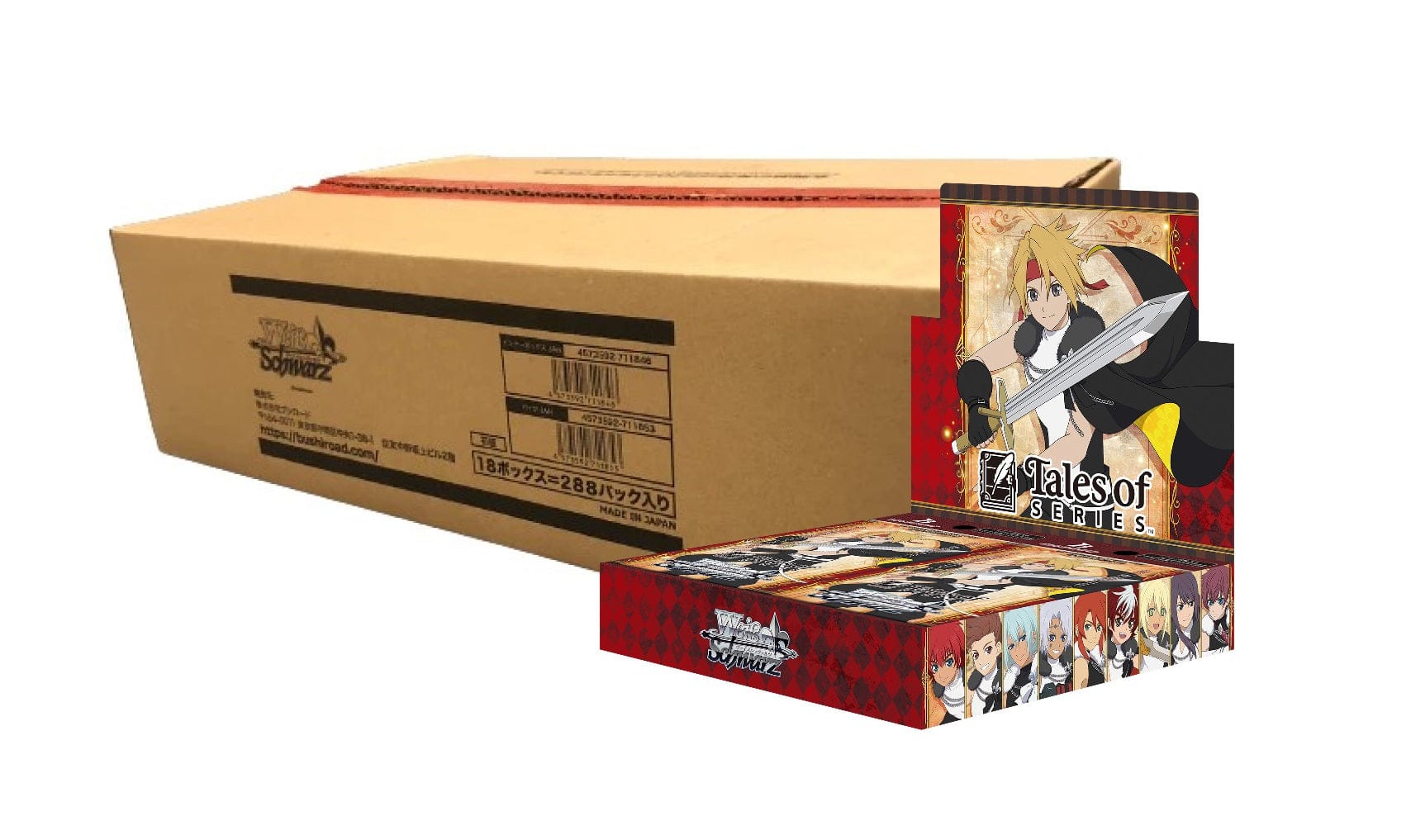 Weiss Schwarz: 'Tales of' Series (Japanese) [x24] Booster Sealed Case