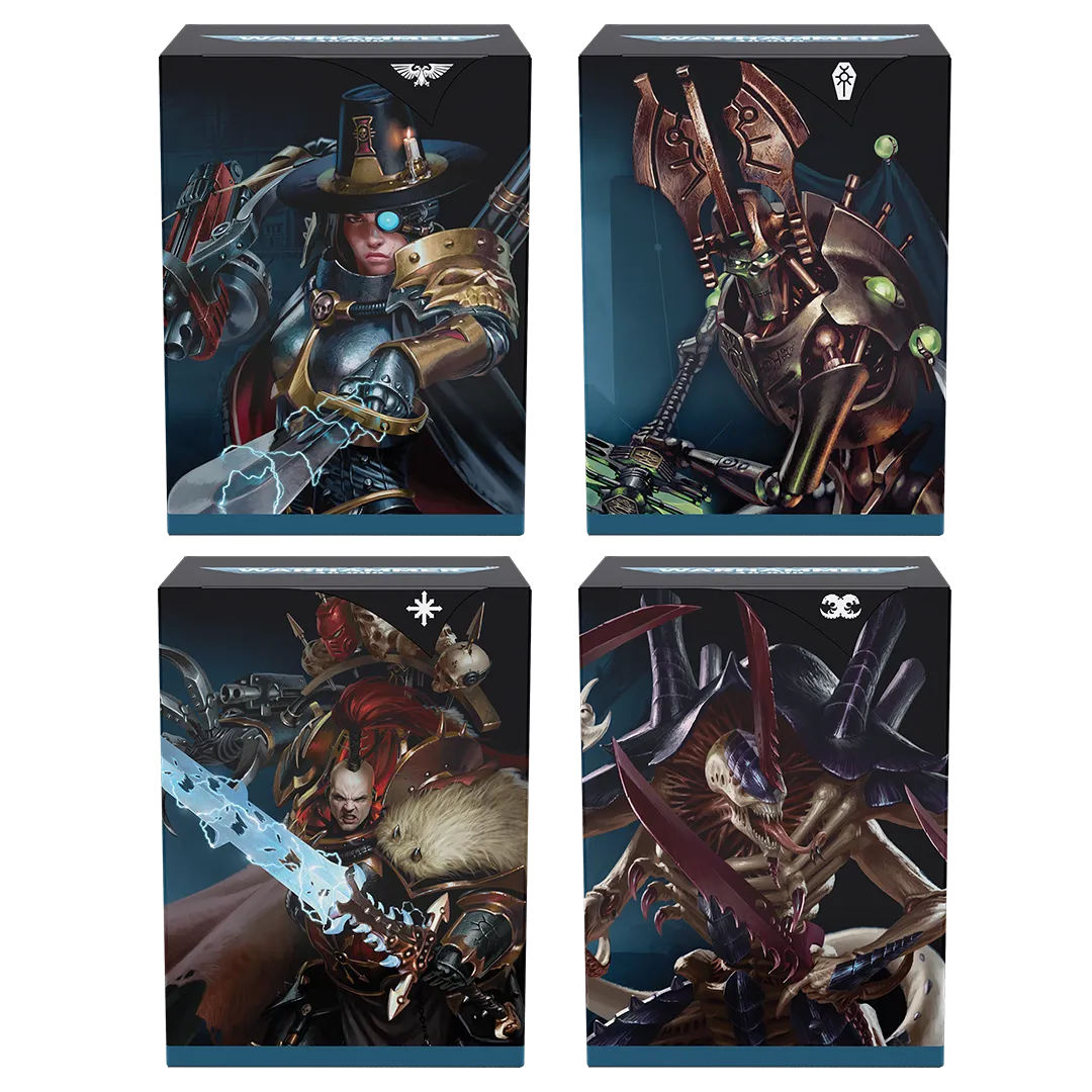 Universes Beyond: Warhammer 40,000 Commander Decks [Set of 4]