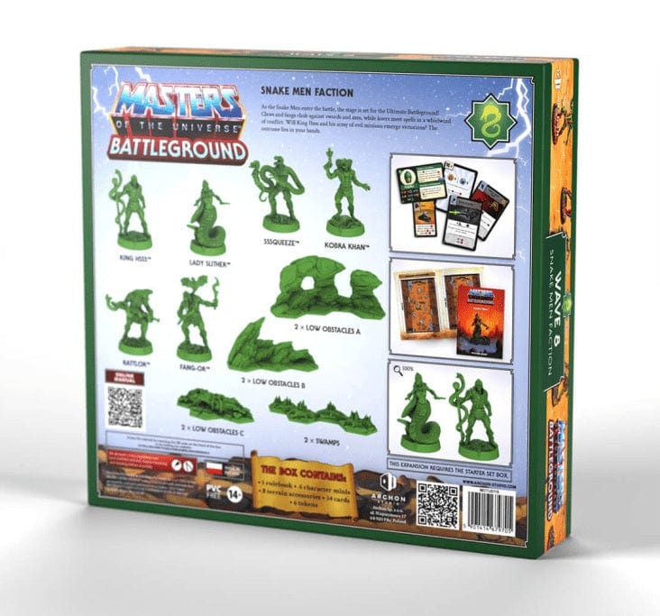 Masters of the Universe: Battleground - Wave 8 Snake Men Faction