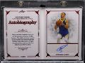 2023 Leaf History Book Sports Edition ch.1 - Stephen Curry A-SC1 - Autobiography booklet /3
