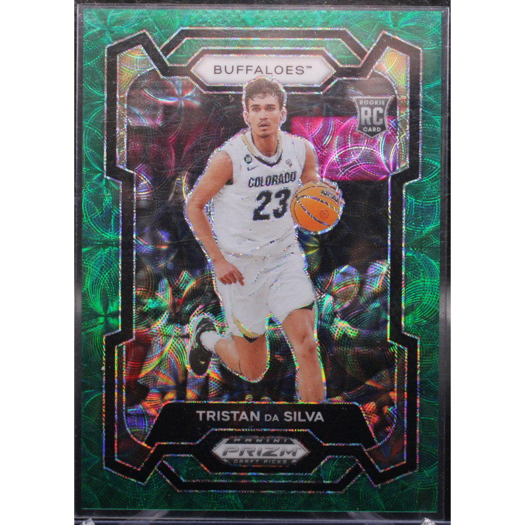2024 Panini Prizm Draft Picks Basketball - Tristan Da Silva 61 - Green Scope /8