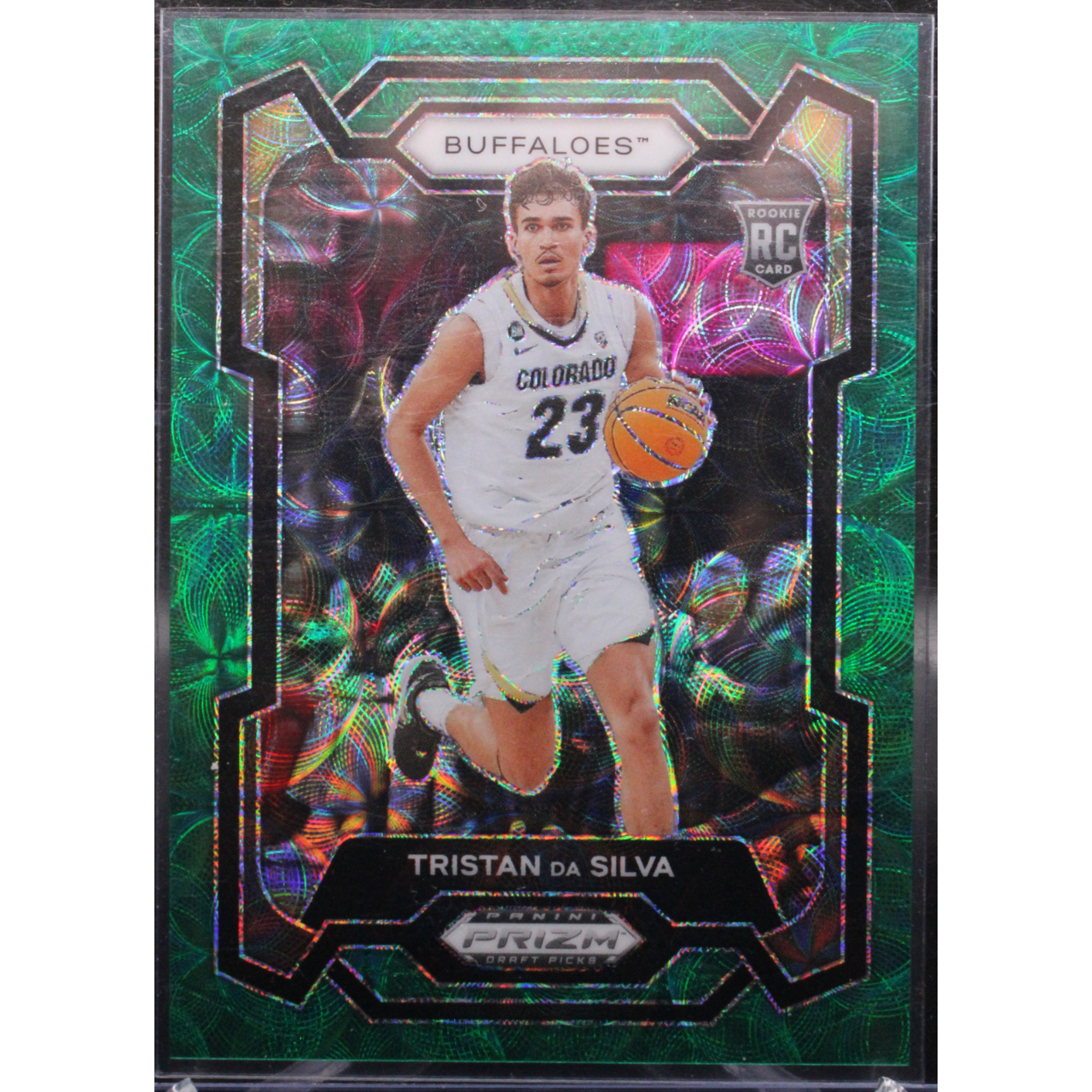 2024 Panini Prizm Draft Picks Basketball - Tristan Da Silva 61 - Green Scope /8