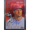2023 Topps Chrome Platinum Baseball - Mike Trout CPA-MT - Base Auto