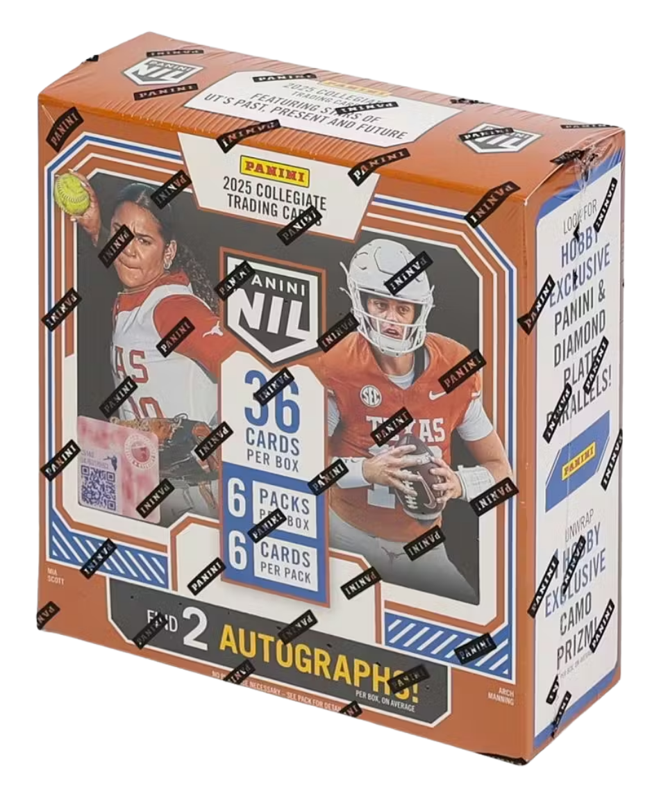 2025 Panini NIL Texas Longhorns Hobby Box