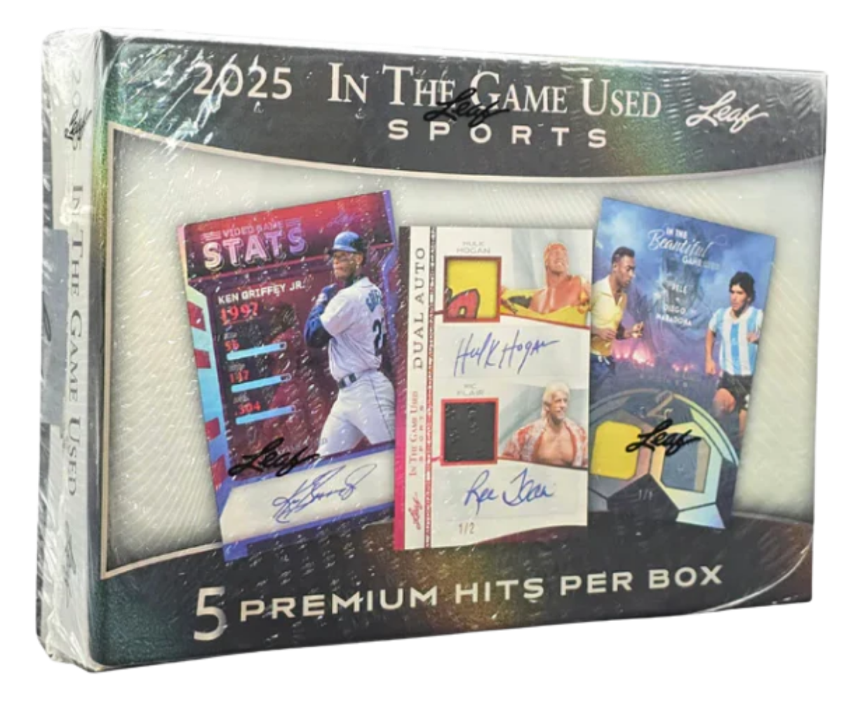2025 Leaf In The Game Used Sports Hobby Box