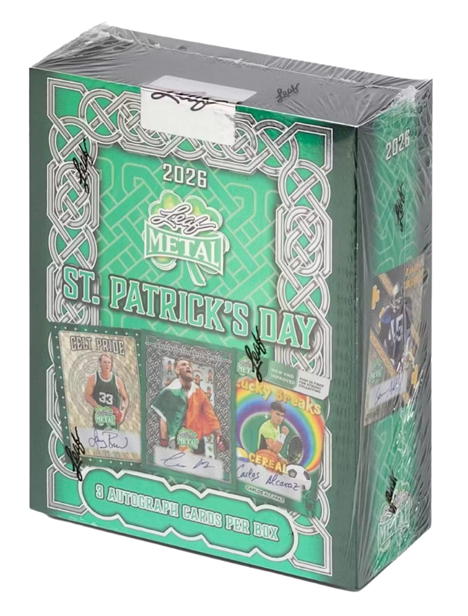 2026 Leaf Metal St. Patrick's Day Hobby Box