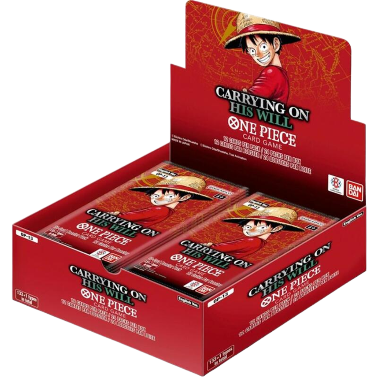 One Piece Card Game - Carrying On His Will Booster Box (OP-13)