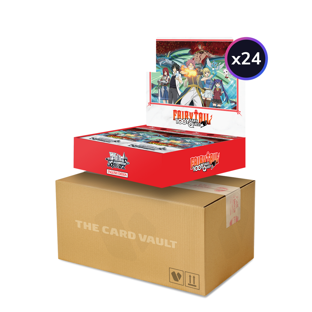 Weiss Schwarz - FAIRY TAIL 100 YEARS QUEST - Display Case (24x Booster Boxes)