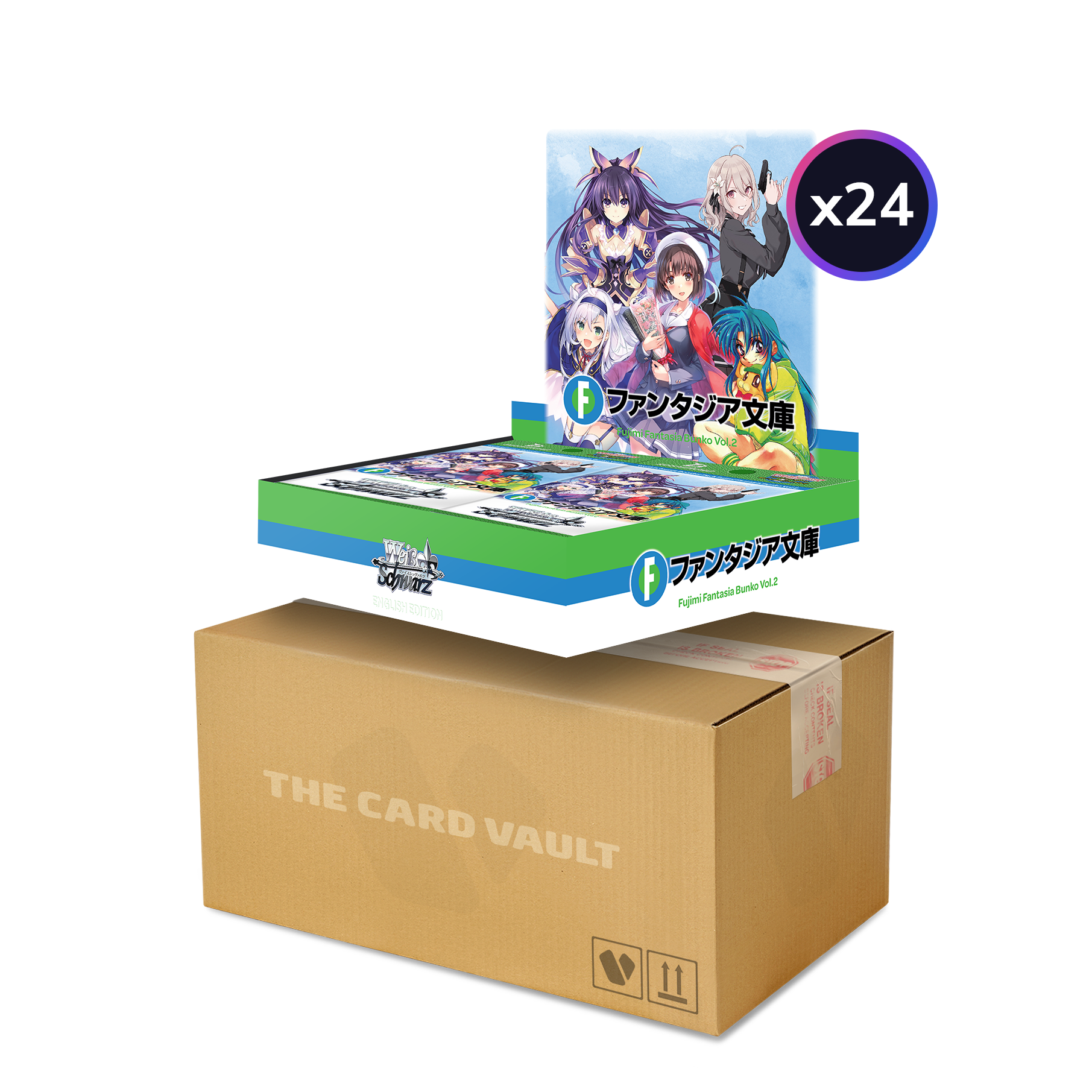 Weiss Schwarz - Fujimi Fantasia Bunko Vol.2 - Display Case (24x Booster Boxes)