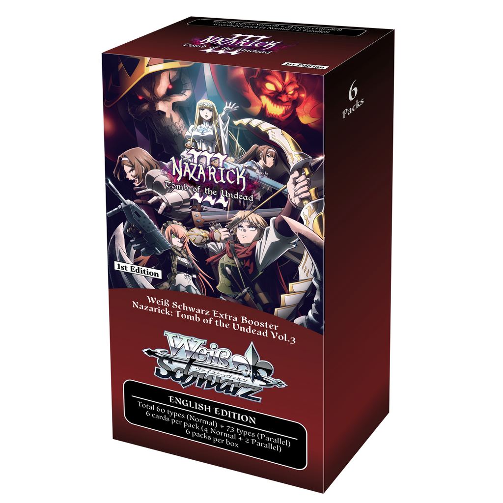 Weiss Schwarz - Nazarick: Tomb of the Undead Vol.3 - Display Case (30x Extra Booster Boxes)