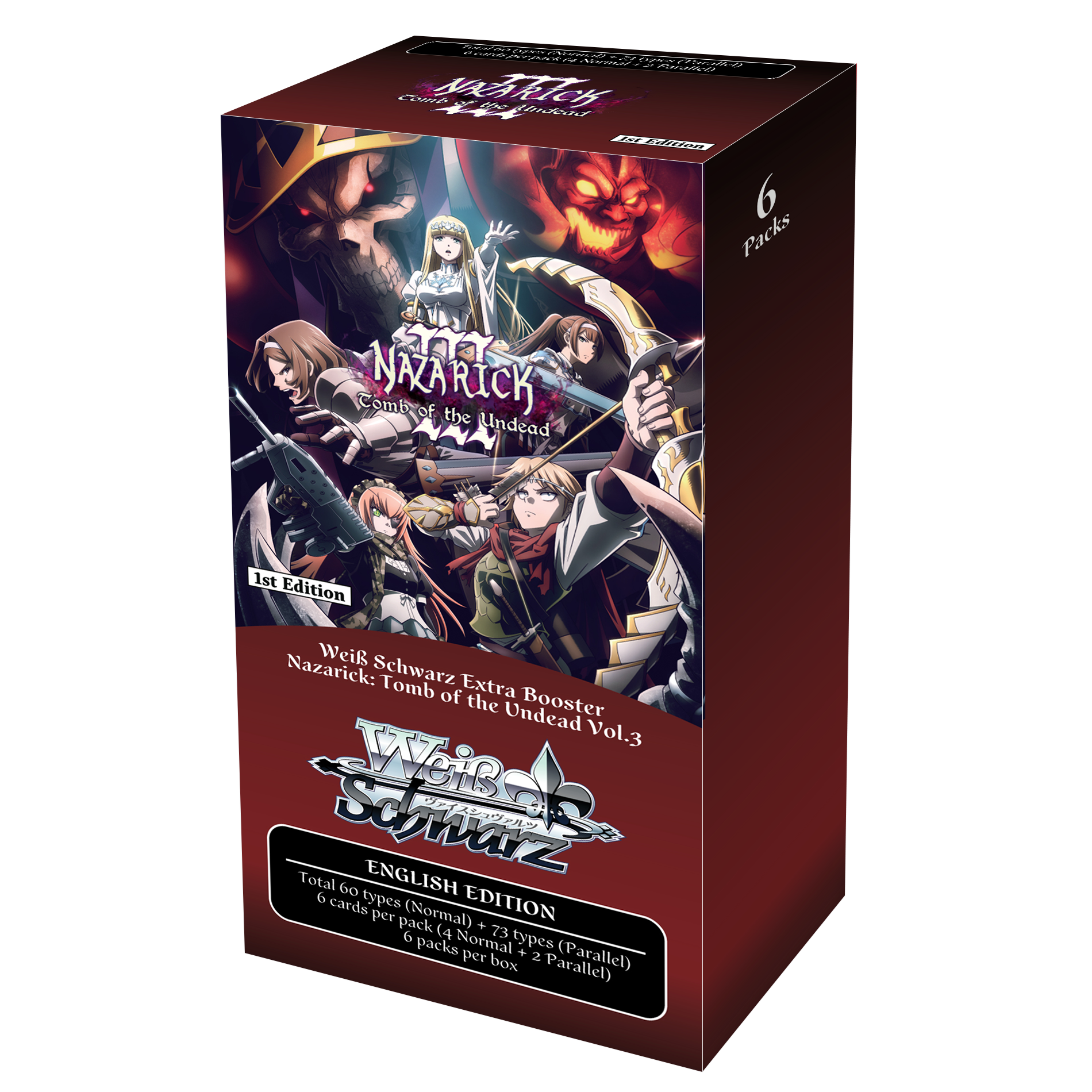 Weiss Schwarz - Nazarick: Tomb of the Undead Vol.3 - Display Case (30x Extra Booster Boxes)