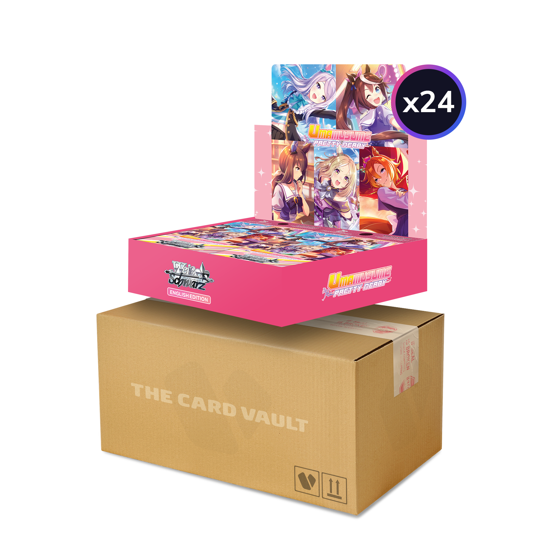 Weiss Schwarz - Umamusume: Pretty Derby - Display Case (24x Booster Boxes)