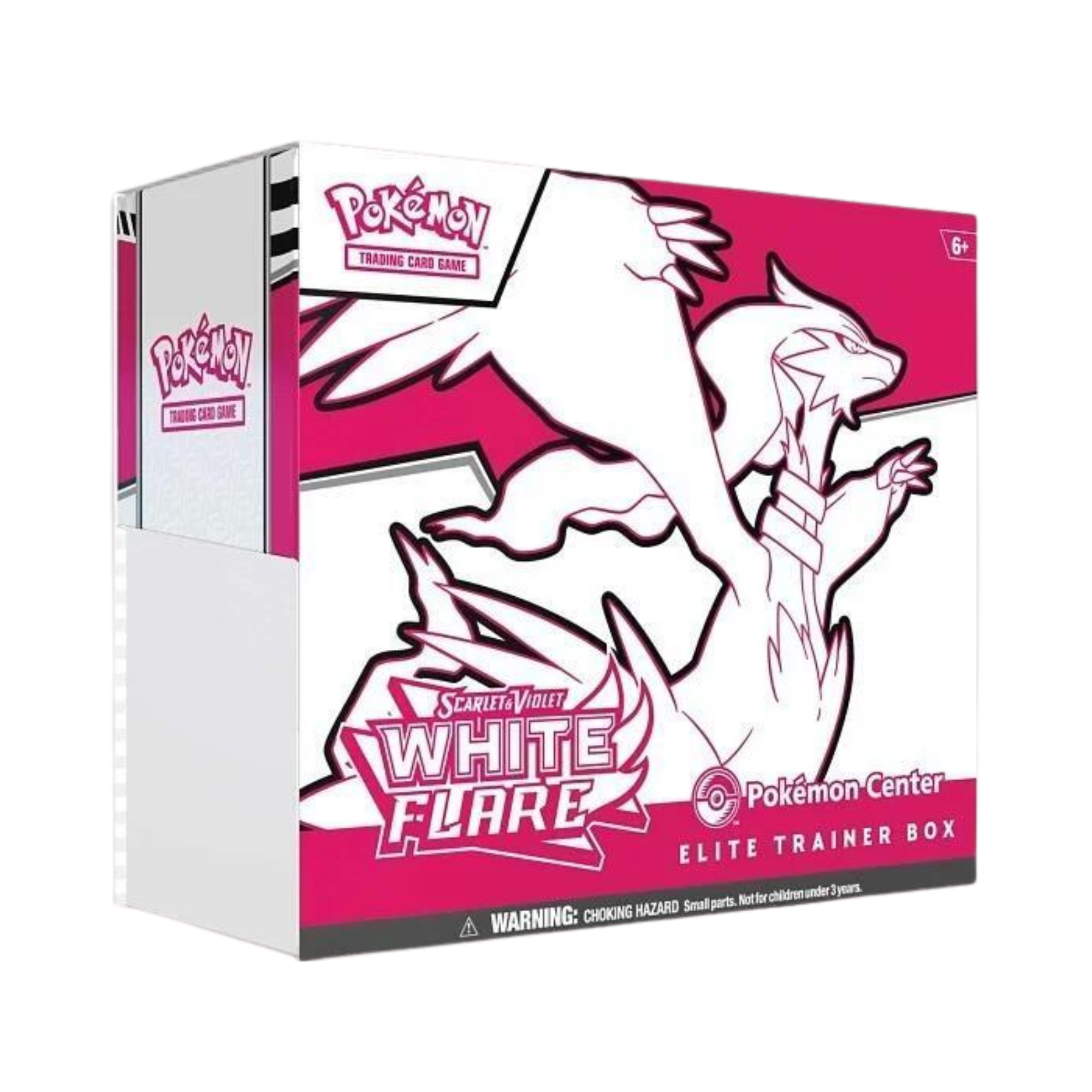 White Flare Pokemon Center Elite Trainer Box