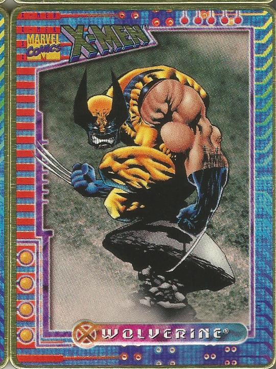1996 X-Men Metallic Impressions Trading Card Set
