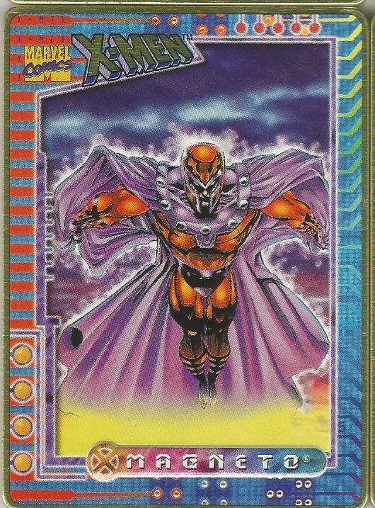 1996 X-Men Metallic Impressions Trading Card Set
