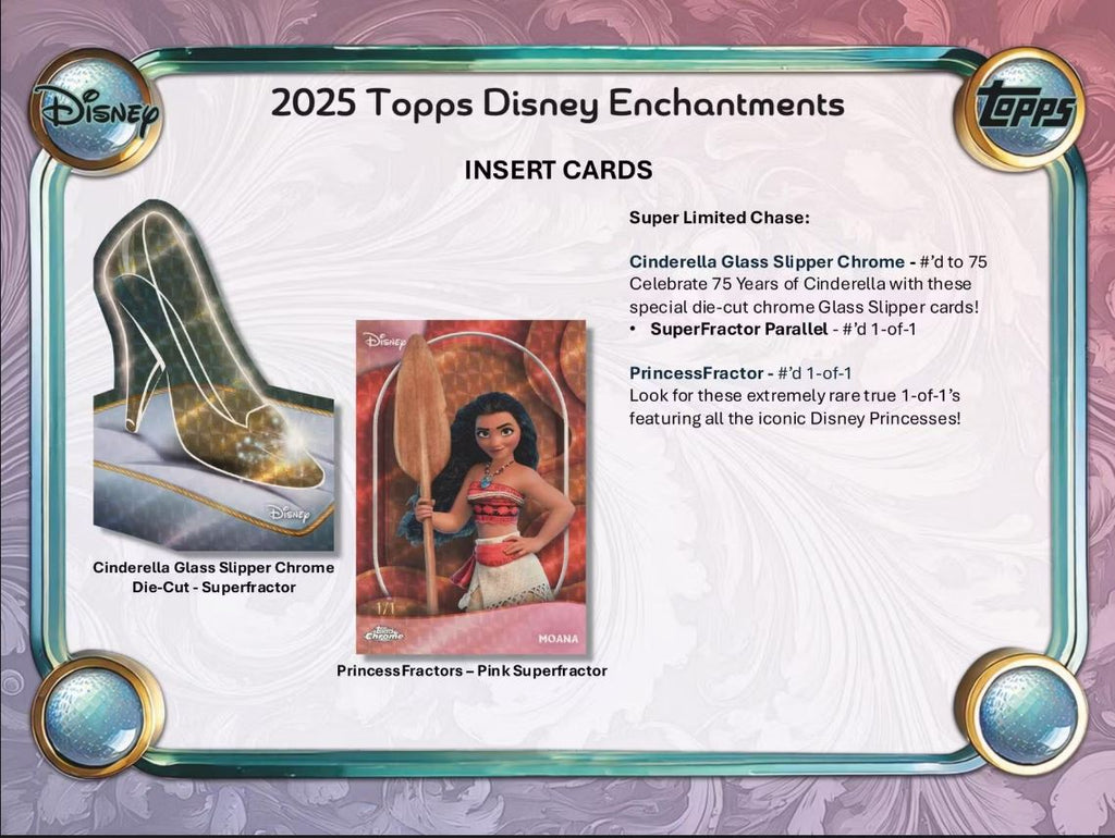 Disney Wonder 7-Pack 40 Box Blaster Case (Topps 2025)