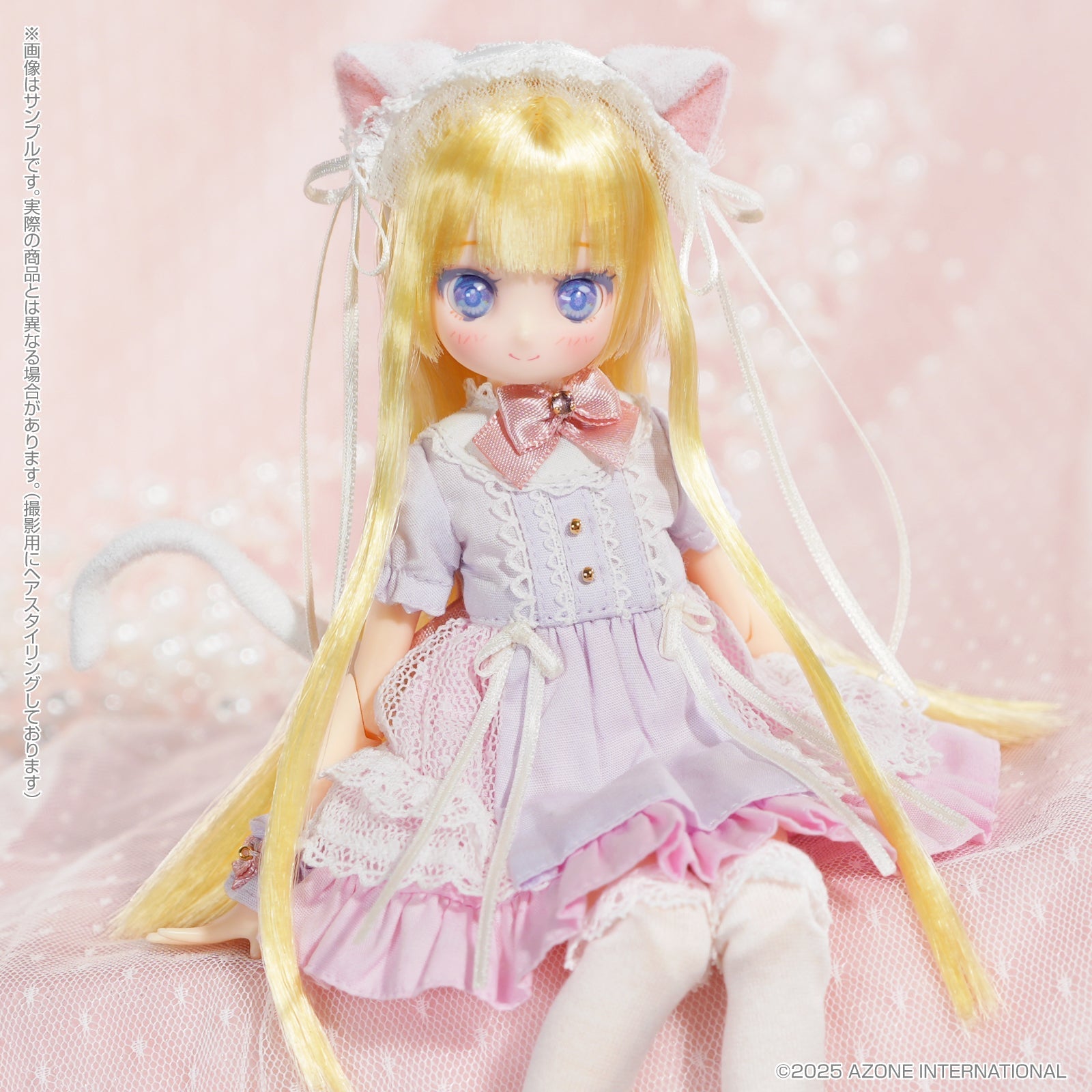 Azone Colorful Dreamin' Mebae A Gift from M.K. White Cat ver. Doll JAPAN