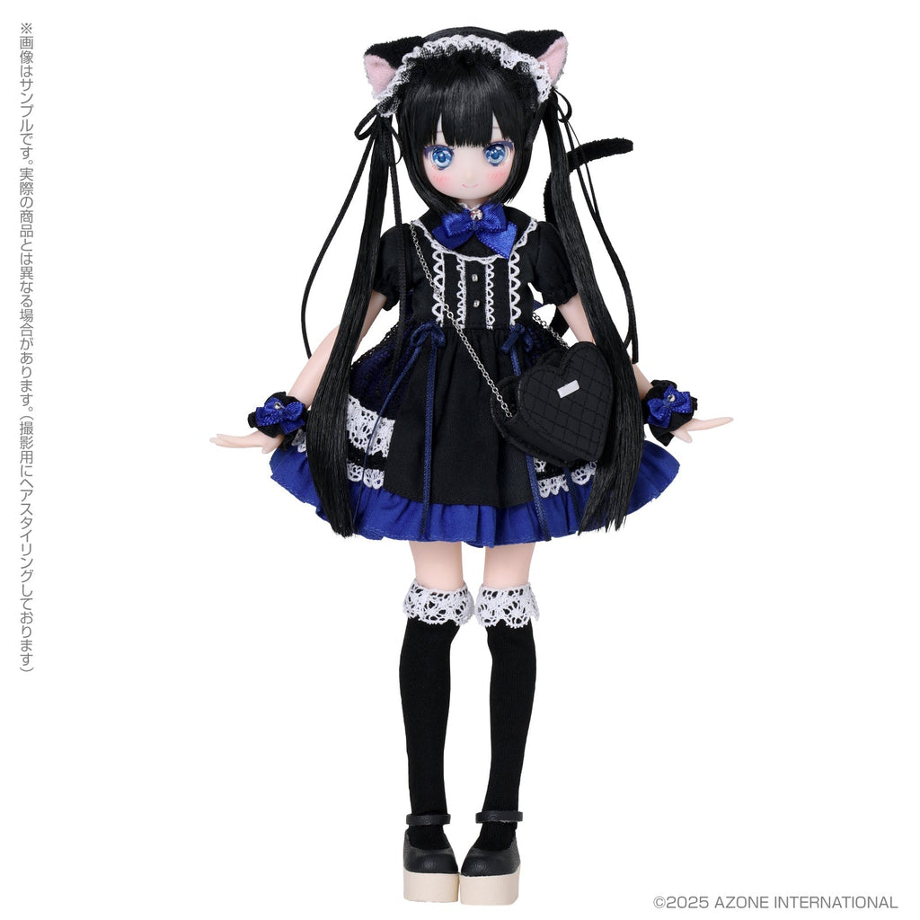 Azone Colorful Dreamin' Mebae A Gift from M.K. Black Cat ver. Doll JAPAN