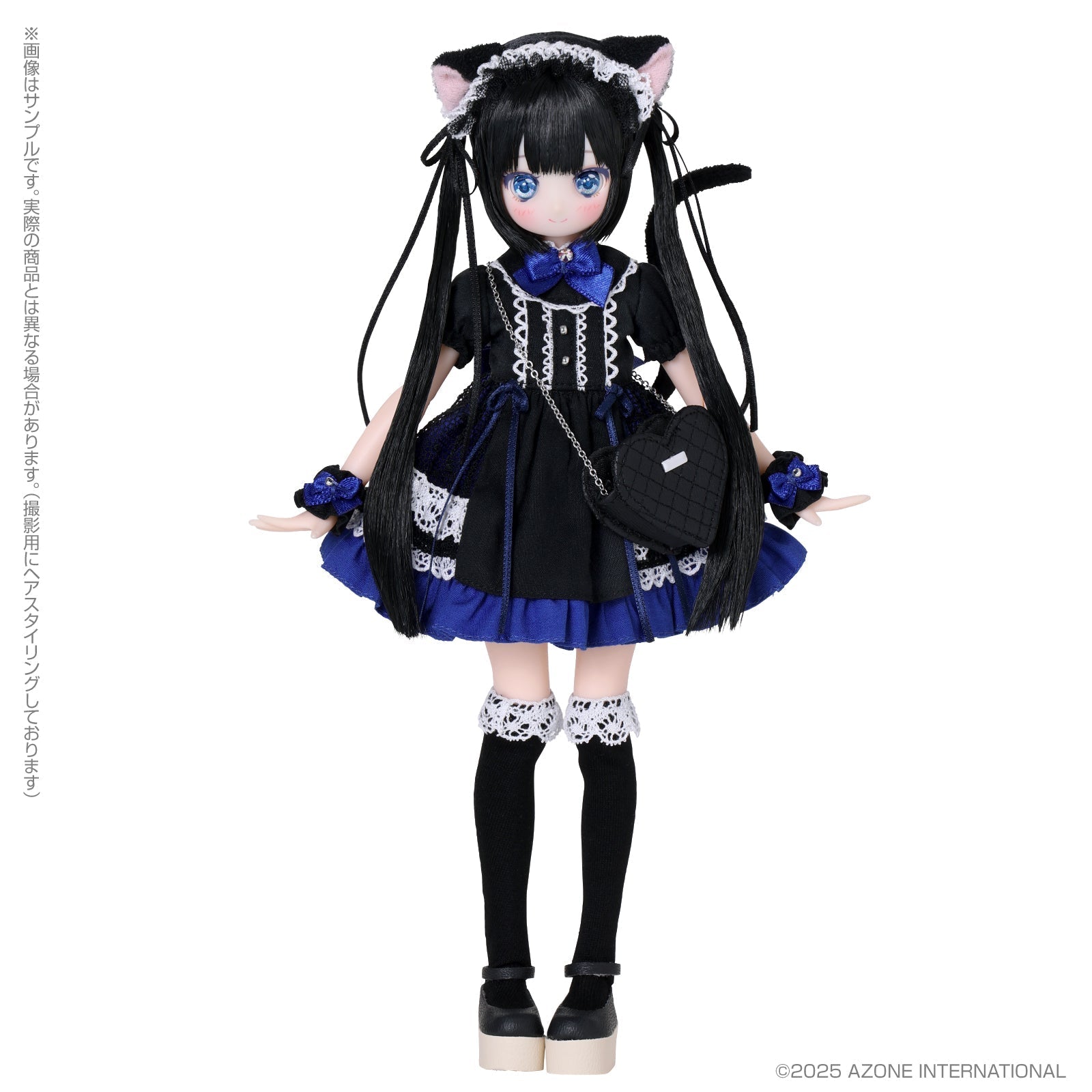 Azone Colorful Dreamin' Mebae A Gift from M.K. Black Cat ver. Doll JAPAN