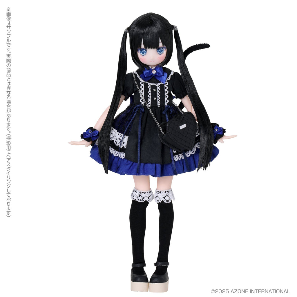 Azone Colorful Dreamin' Mebae A Gift from M.K. Black Cat ver. Doll JAPAN