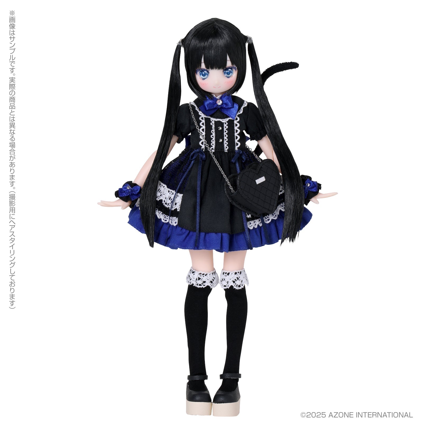 Azone Colorful Dreamin' Mebae A Gift from M.K. Black Cat ver. Doll JAPAN