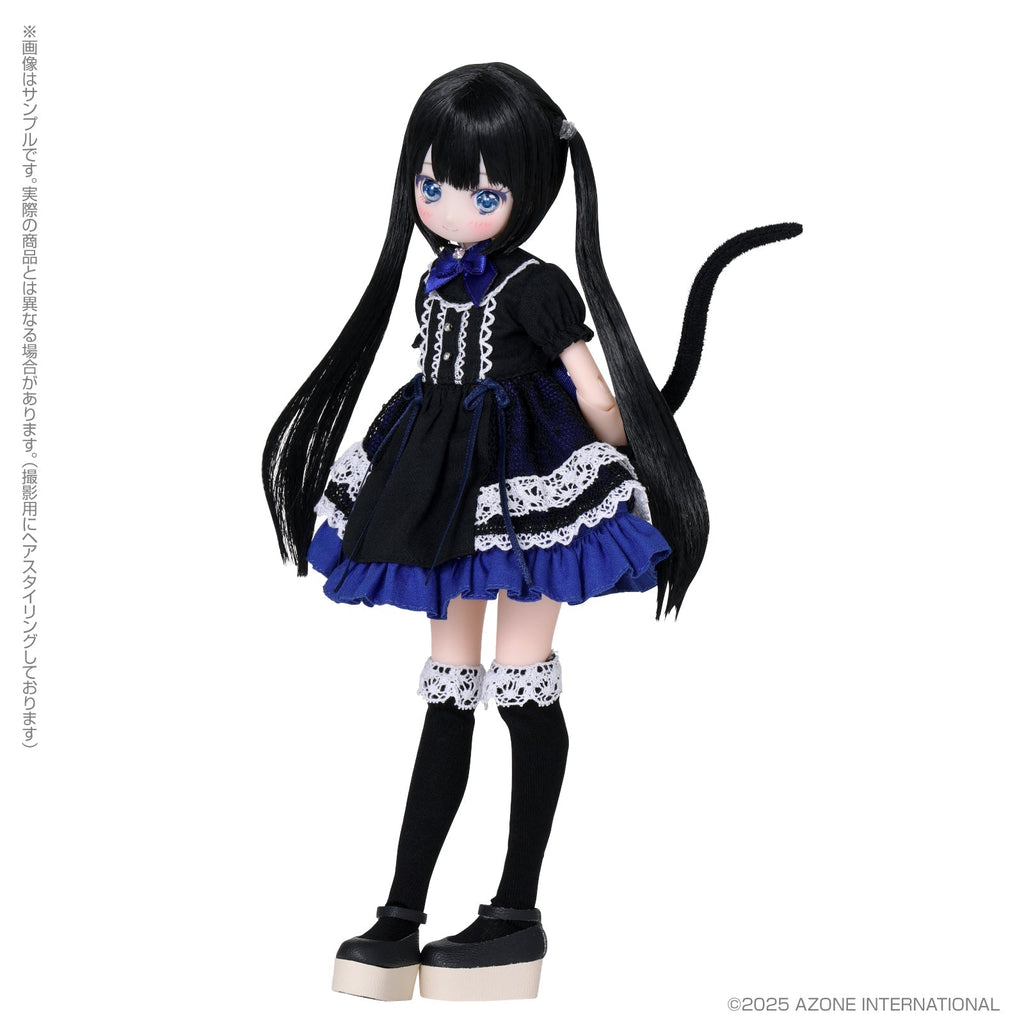 Azone Colorful Dreamin' Mebae A Gift from M.K. Black Cat ver. Doll JAPAN